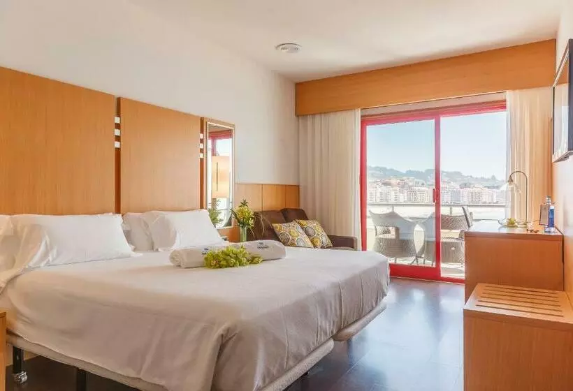 اتاق استاندارد با چشمانداز دریا, Gran Talaso Hotel Sanxenxo
