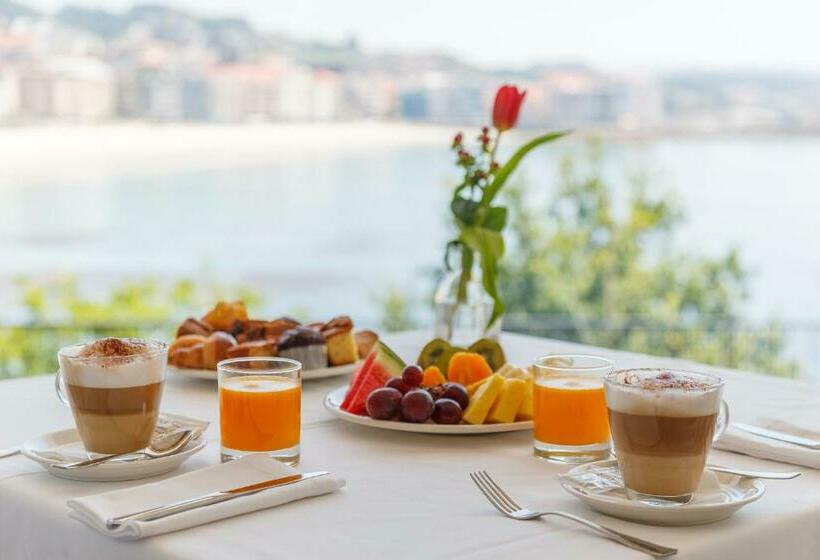 חדר סטנדרט נוף לים, Gran Talaso Hotel Sanxenxo