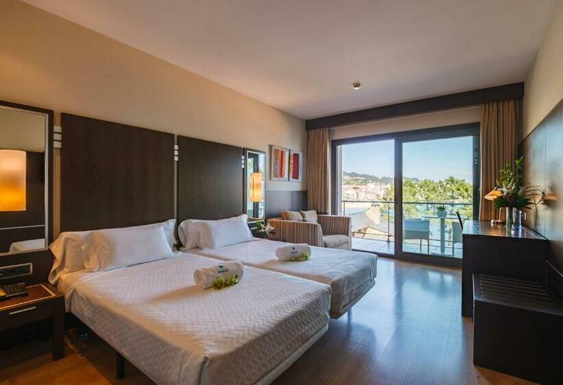 חדר סטנדרט נוף לים, Gran Talaso Hotel Sanxenxo