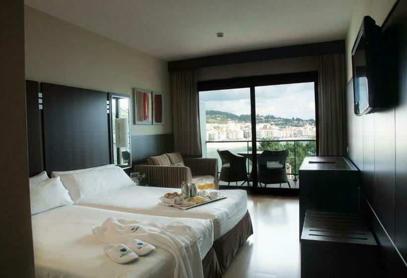 חדר סטנדרט נוף לים, Gran Talaso Hotel Sanxenxo