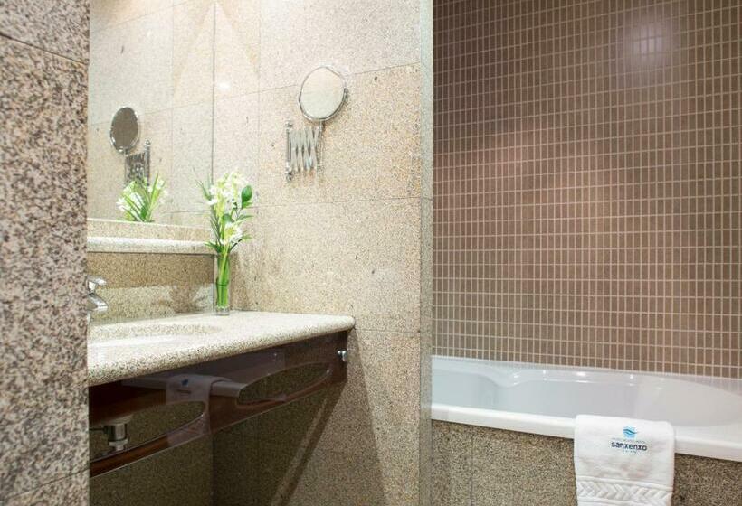 חדר סטנדרט נוף לים, Gran Talaso Hotel Sanxenxo