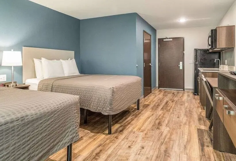 Standard-huone 2 Parivuodetta, Woodspring Suites Greenville Haywood Mall
