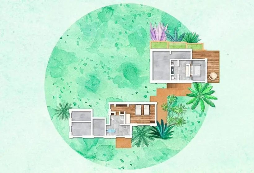 スリーベッドルーム　ヴィラ, Samsam Yao Noi  Andaman Magic & Art Villas