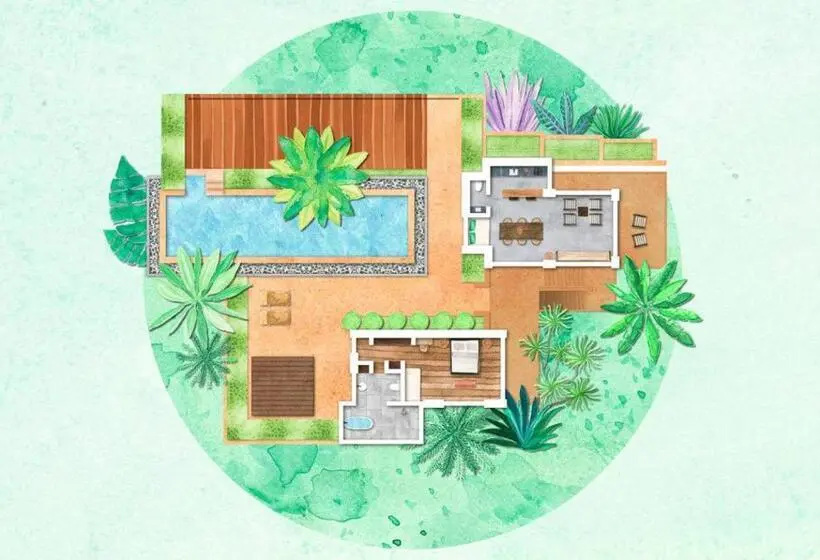 スリーベッドルーム　ヴィラ, Samsam Yao Noi  Andaman Magic & Art Villas