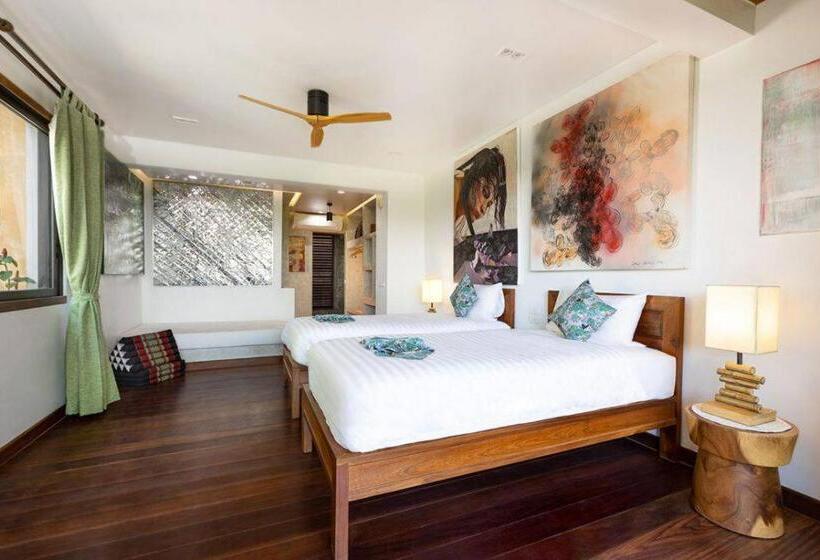 침실 3개 빌라, Samsam Yao Noi  Andaman Magic & Art Villas