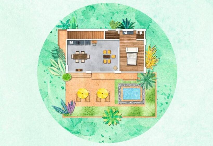1침실 빌라 바다전망, Samsam Yao Noi  Andaman Magic & Art Villas