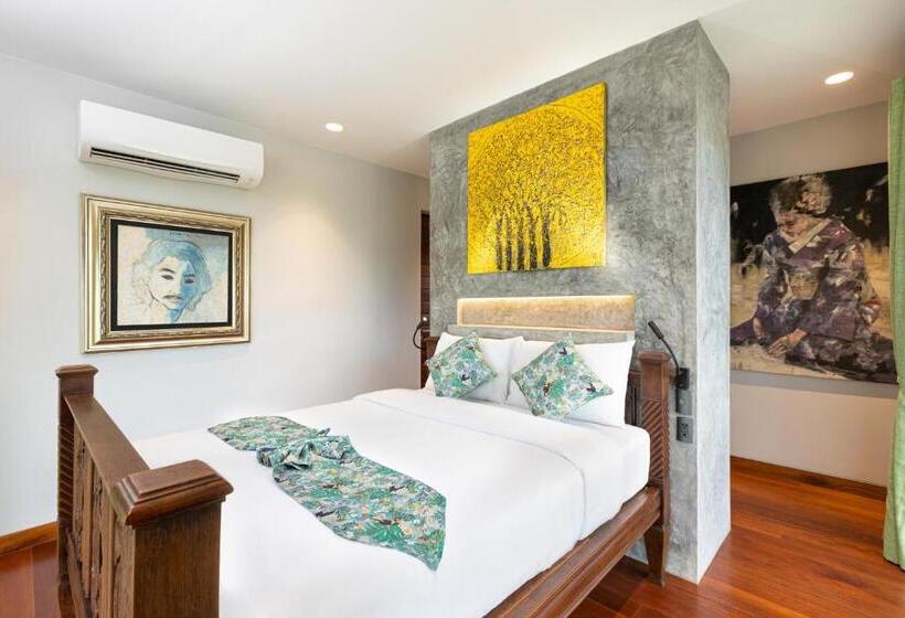 فيلا غرفة نوم واحدة مطلّة علي البحر, Samsam Yao Noi Andaman Magic & Art Villas