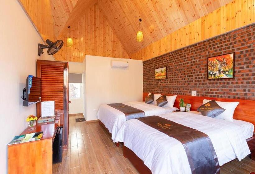 اتاق خانوادگی با چشم‌انداز باغ, Sona Resort