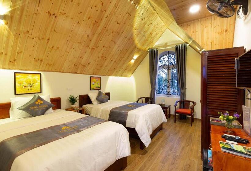 اتاق سوپریور با چشمانداز باغ, Sona Resort