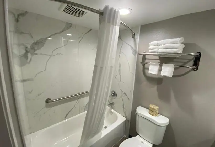 اتاق استاندارد با تخت بزرگ برای معلولان, Motel 6 Bullhead City, Az  Laughlin