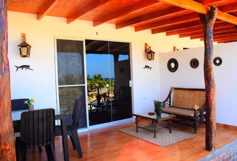 اتاق خانوادگی با چشم‌انداز دریا, Punta Del Norte Bungalows