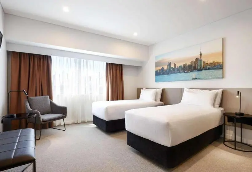 コネクティングルーム(家族用)。, Travelodge Hotel Auckland Wynyard Quarter