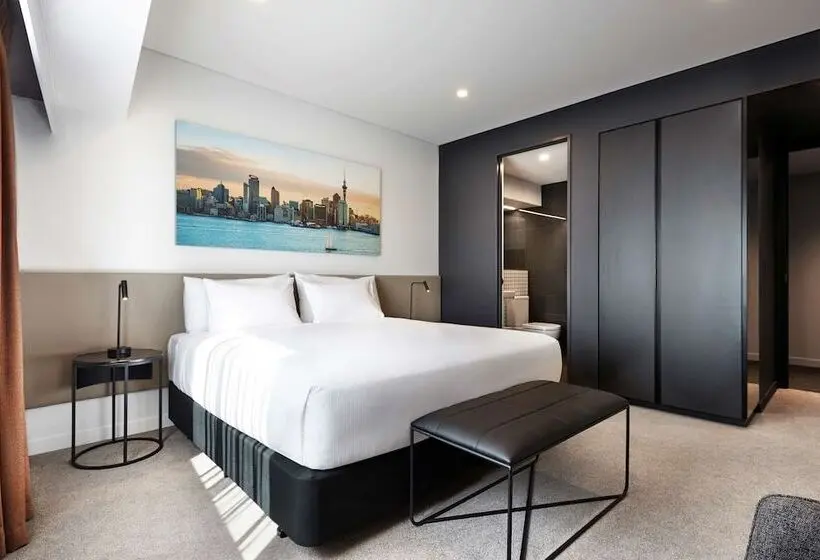 コネクティングルーム(家族用)。, Travelodge Hotel Auckland Wynyard Quarter