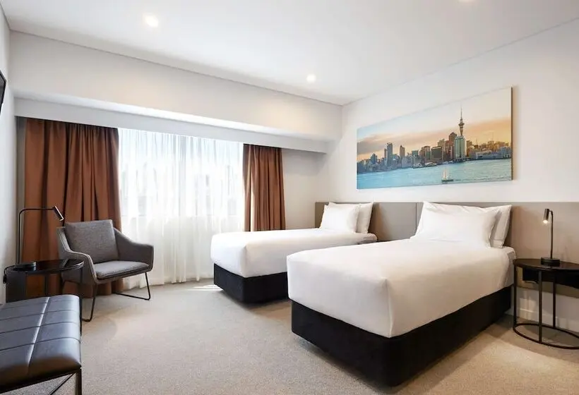 コネクティングルーム(家族用)。, Travelodge Hotel Auckland Wynyard Quarter