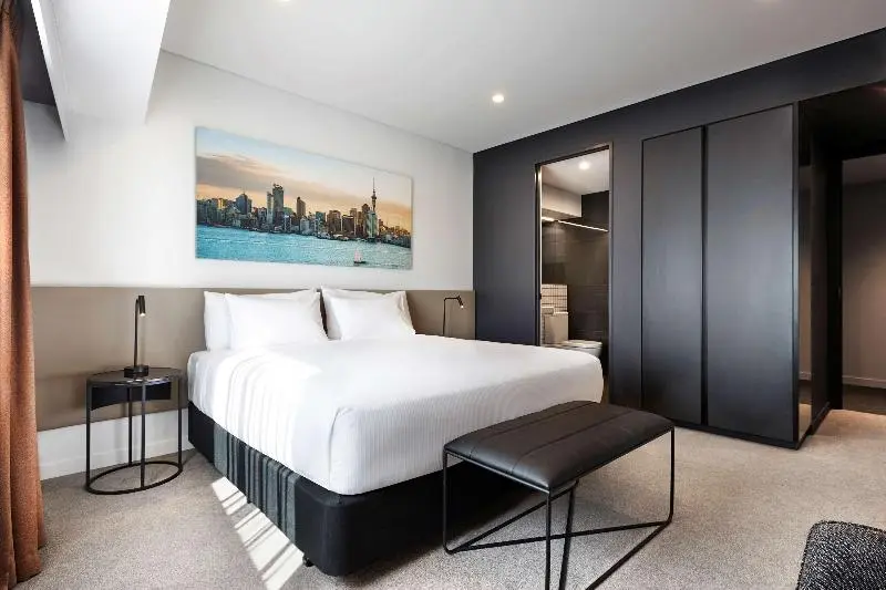 コネクティングルーム(家族用)。, Travelodge Hotel Auckland Wynyard Quarter