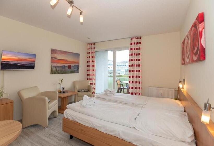 Standard Studio med Balkong, Yachthafenresidenz