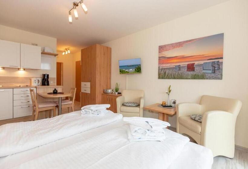 Standard Studio med Balkong, Yachthafenresidenz