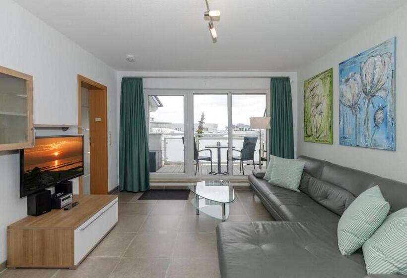 1 Sovrums Lägenhet, Yachthafenresidenz