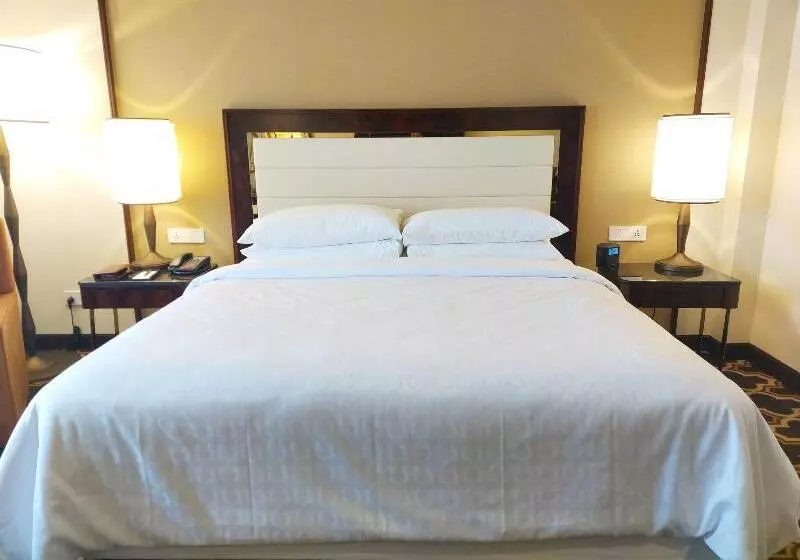 キングサイズベッドのクラブルーム, Sheraton Grand Pune Bund Garden