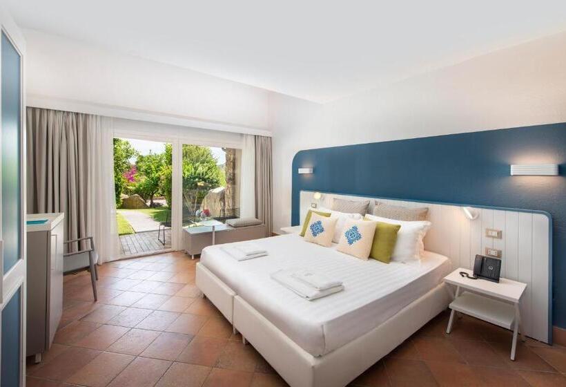 חדר סופריור נוף לגינה, Chia Laguna   Hotel Village