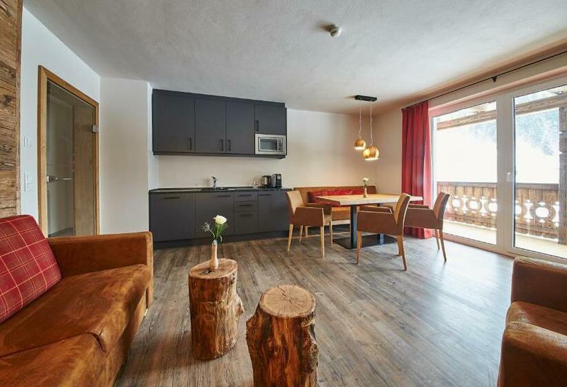 带1个卧室的带阳台的公寓, Appartements Liebe Heimat