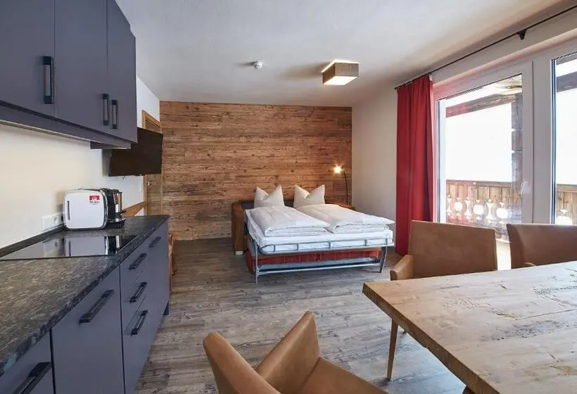 バルコニー付2ベッドルームアパートメント, Appartements Liebe Heimat
