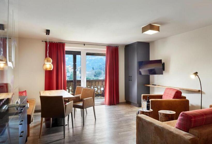 带阳台两卧公寓, Appartements Liebe Heimat