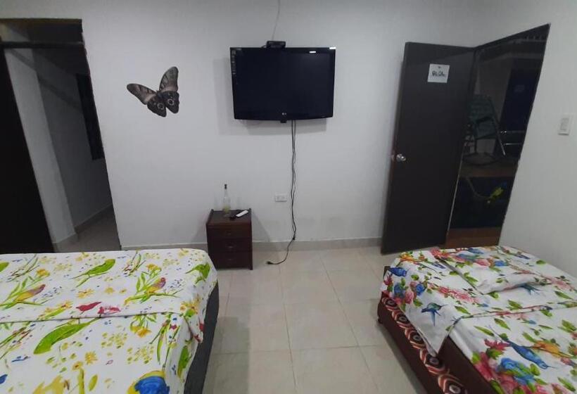 Quarto Quádruplo Estandar, Finca Bella Vista