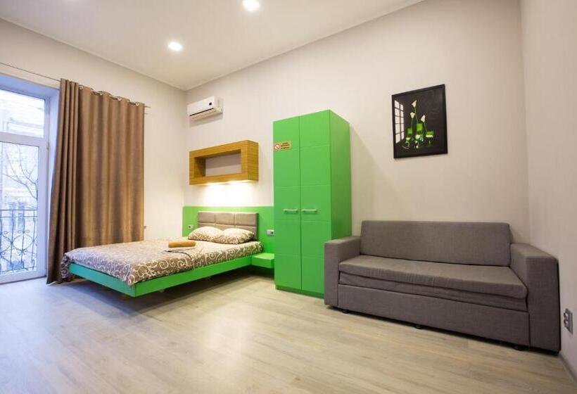 클래식 4인 룸, Pushkinskaya Apartments