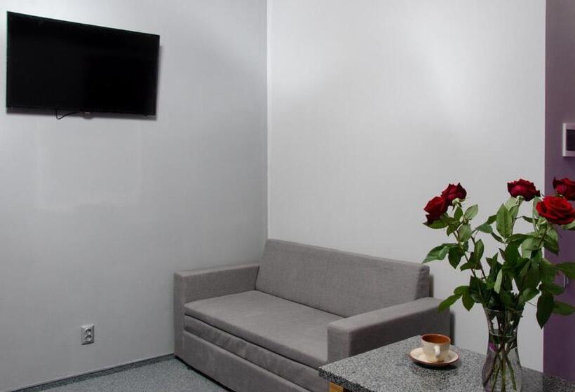침실 1개 복층 룸, Pushkinskaya Apartments