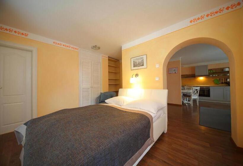 آپارتمان 1 خوابه با بالکن, Vila Edelweiss Rooms&app Kranjska Gora