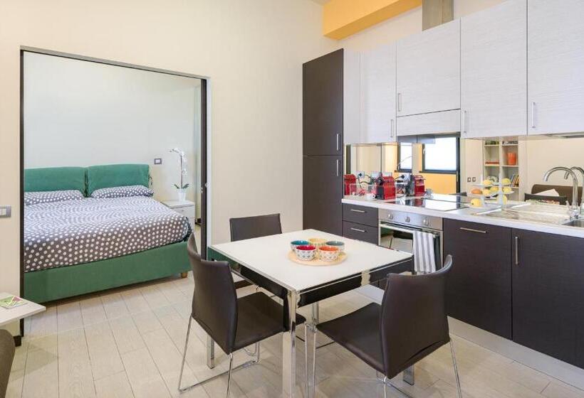 带1个卧室的公寓, Residenza Porta Volta