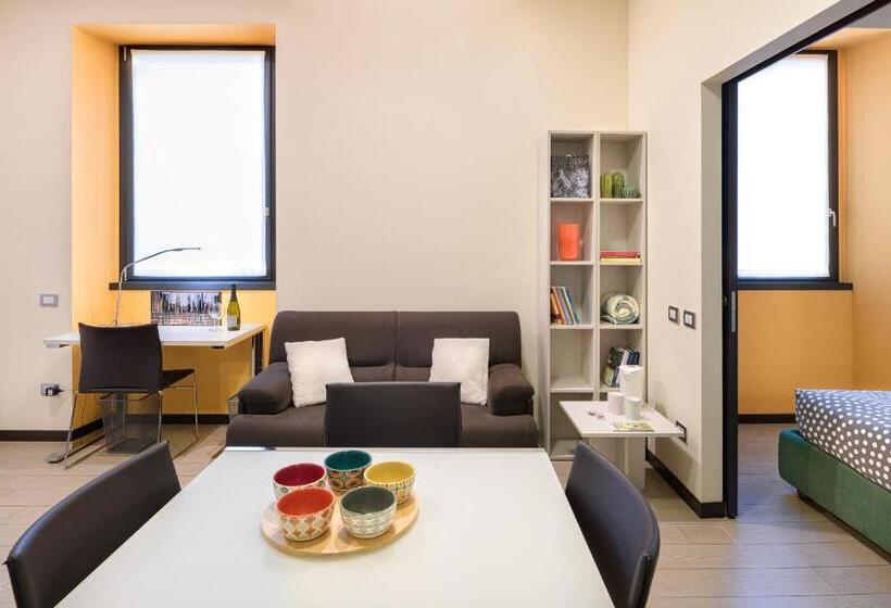 带1个卧室的公寓, Residenza Porta Volta