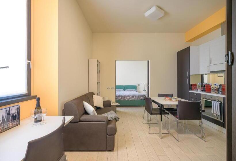 آپارتمان 1 خوابه, Residenza Porta Volta