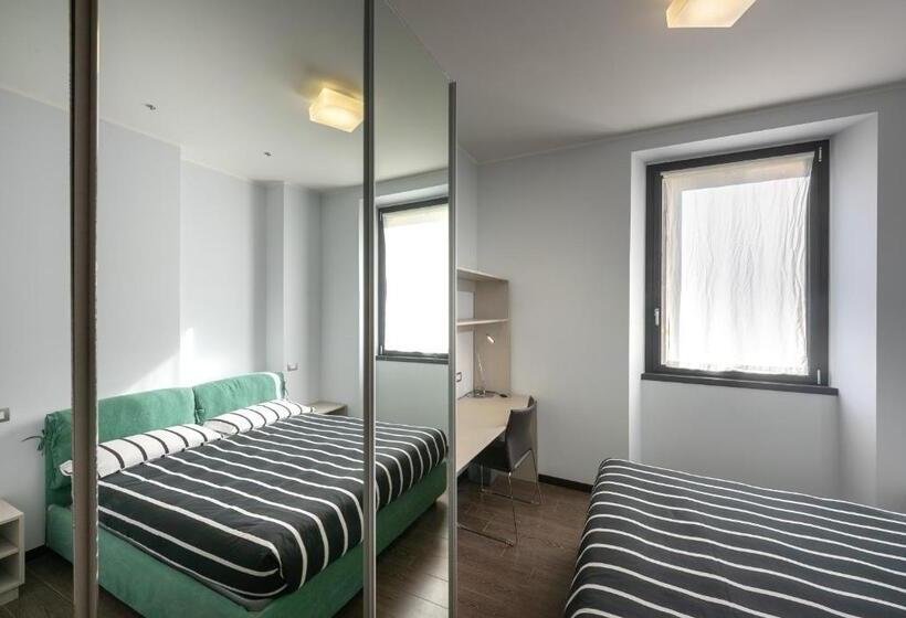 آپارتمان 2 خوابه با تراس, Residenza Porta Volta