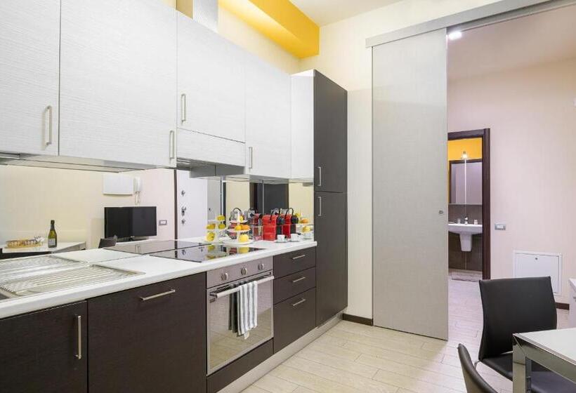 带2个卧室的公寓, Residenza Porta Volta