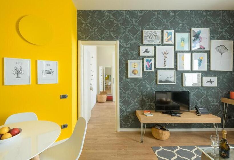 带1个卧室的高级公寓, Residenza Porta Volta