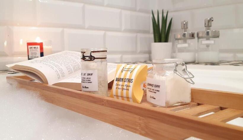 חדר סטנדרט נוף לים, Kêr L   Breizh & Breakfast