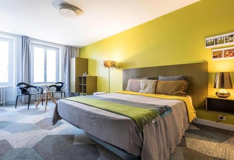 חדר סטנדרט עם מיטת קווין, Kêr L   Breizh & Breakfast