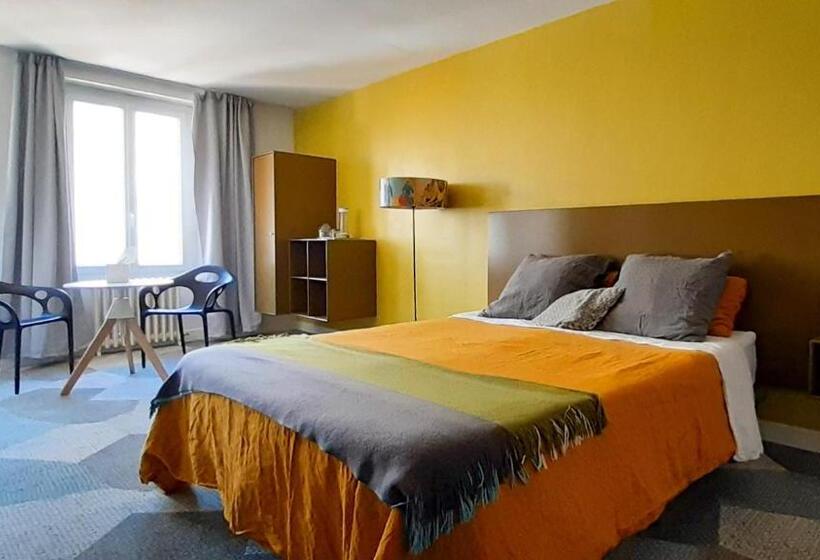 חדר סטנדרט עם מיטת קווין, Kêr L   Breizh & Breakfast