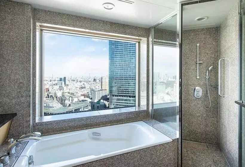 اتاق لوکس با تخت بزرگ, Cerulean Tower Tokyu Hotel, A Pan Pacific Partner