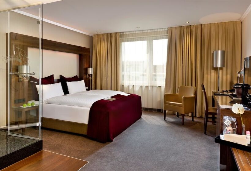 اتاق استاندارد با تخت بزرگ, Flemings Hotel Frankfurt Main Riverside
