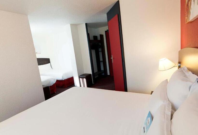 标准间带双人床, Kyriad Lyon Sud Saint Genis Laval