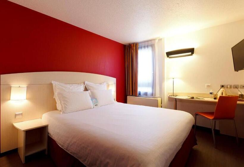 标准间带双人床, Kyriad Lyon Sud Saint Genis Laval