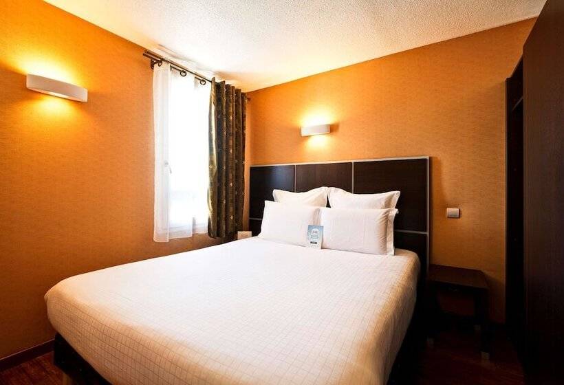 标准间带双人床, Kyriad Lyon Sud Saint Genis Laval