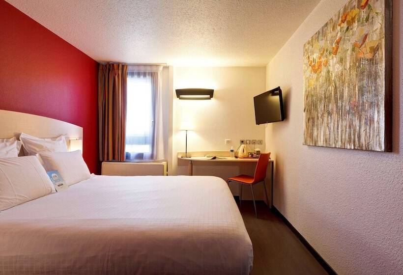 标准间带双人床, Kyriad Lyon Sud Saint Genis Laval