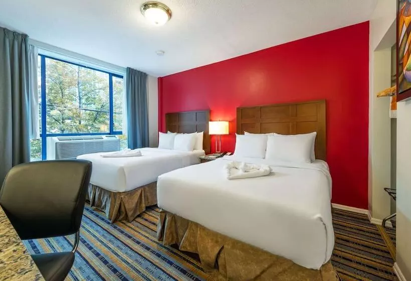 ２ダブルベッドのスタンダードルーム, Quality Inn & Suites