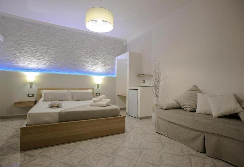 חדר דלוקס עם מרפסת, Il Baiocco Affittacamere Piscina & Spa