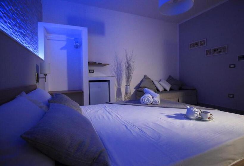 חדר דלוקס עם מרפסת, Il Baiocco Affittacamere Piscina & Spa