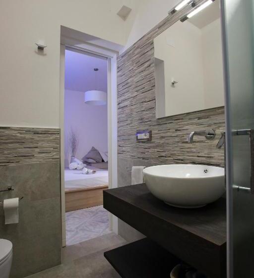 חדר דלוקס עם מרפסת, Il Baiocco Affittacamere Piscina & Spa